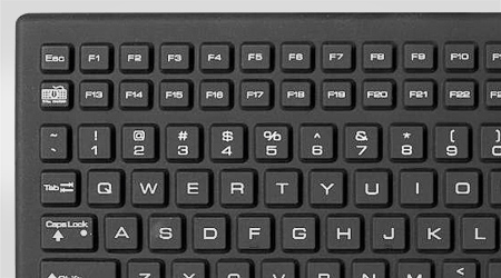 Силиконовая клавиатура со встроенным тачпадом серии K-TEK-M369TP от Key Technology (China)