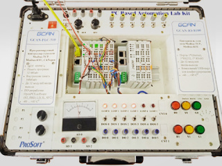 Контроллер GCAN-PLC-510 и повторитель узла GCAN-IO-8100 в сетях Modbus TCP