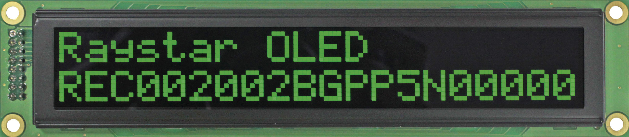 Текстовый OLED-дисплей REC002002B Raystar Optronics