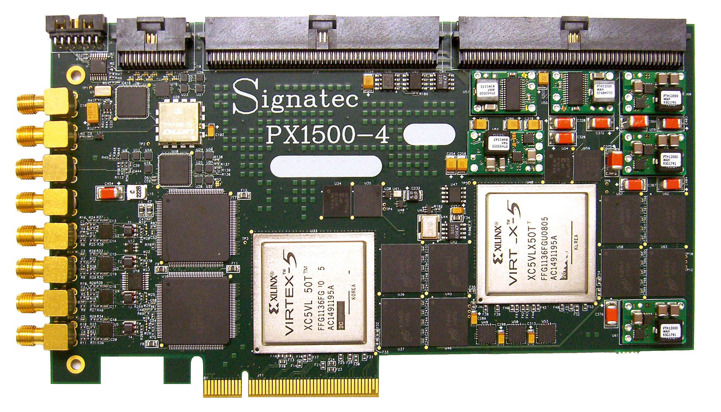 PX1500-4 – высокоскоростной 4-канальный дигитайзер формата PCIe