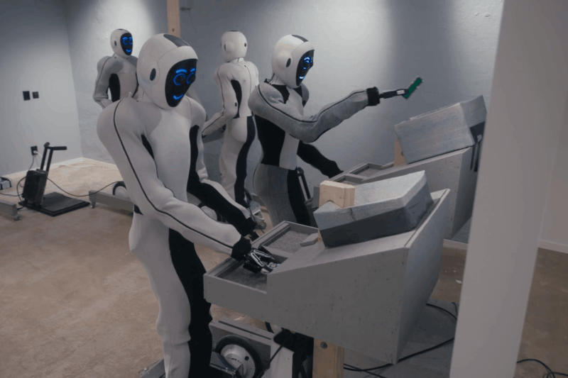 Роботы 1X Eve, которые внешне напоминают людей, продемонстрировали полную автономность при выполнении бытовых задач