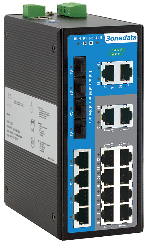IES6200-PN — новый Ethernet‑коммутатор с поддержкой Profinet от 3onedata